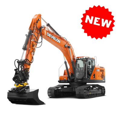 Pelle sur chenilles Develon DX260LC-9