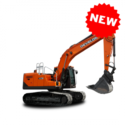 Pelle sur chenilles Develon DX230LC-9