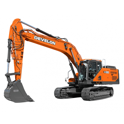 Pelle sur chenilles Develon DX300LC-9